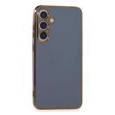 Samsung Galaxy S24 Plus Kılıf Volet Silikon - Mavi