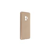 Samsung Galaxy S9 Premium Silikon Kılıf Gold
