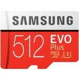 Samsung MB-MC512GA-EU EVO Plus 512GB 100 MB/s Micro SD Hafıza Kartı