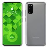 Samsung S20 Plus Tıpalı Kamera Korumalı Silikon Kılıf - Şeffaf