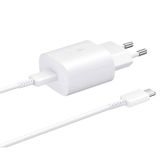 Samsung TA800 Fast Charging Beyaz 25 Watt Type-C Şarjı Aleti