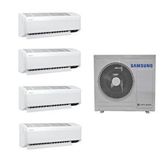 Samsung Wind Free Multi 1+4 Sistem (aj080txj4kh/ea) 7+7+7+18 Btu 8 Kw Dış Ünite Beyaz