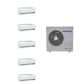 Samsung Wind Free Multi 1+5 Sistem (aj100txj5kh/ea) 7+7+7+7+7 Btu 10 Kw Dış Ünite Beyaz