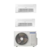 Samsung WindFree Multi AJ068TXJ3KH/EA 6.8 kW 1 Dış + 2 İç Ünite (12+18) Tek Yön Kaset Tipi Inverter Klima