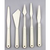 Samur 5'li Plastik Spatül Seti 5'li (Spatula Seti) Plastik Spatula