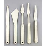 Samur-Avega Spatula Setı Plastık 5 Lı