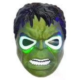 Samur Yeşil Led Işıklı Dev Hulk Maskesi İle Eğlenceyi Yaşa