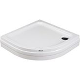 Sanacryl 80x80 Panelli Oval Duş Teknesi