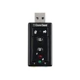 Şanal Alfais AL-4506 7.1 USB Ses Kartı - 1-Siyah