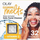 Şanal Olay Cleansing Melts + Vitamin C Cilt Temizleyici Çözünen Ped 32 Adet - 00-Siyah - Beyaz
