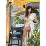 Sand Lily Elbise -1000 - Krem - Standart