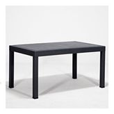 Sandalie Rattan Antrasit 90x150 cm Bahçe Masa