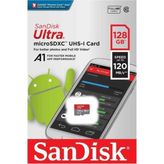Sandisk Ultra® 128GB 120MB/S Microsdhc A1 Class 10 Uhs-I Hafıza Kartı