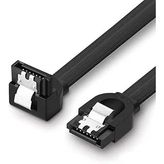 SANEC 40 cm Sata Data Kablo - 90 Derece - Metal Klip