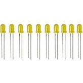 Sanec 5 mm Sarı LED - 10 Adet - Amber