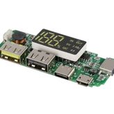 SANEC Çift USB 5V 2.4A Led'li Micro Type-C Powerbank Modülü