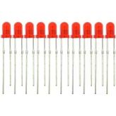 SANEC Kırmızı Led - 3mm - 10 Adet