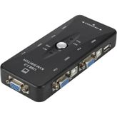 SANEC® USB Kvm Switch 4 Port Manuel