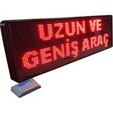 Sanec Uzun ve Geniş Araç Uyarı Tabelası