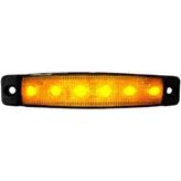 Sanel 6 LED 24 V Parmak Lamba Sarı 5 Adet