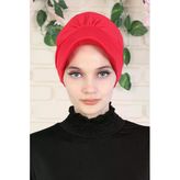 Şapkalı Penye Bone,B-30 Kırmızı