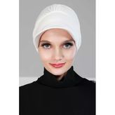 Şapkalı Penye Bone,B-30 Krem