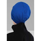 Şapkalı Penye Bone,B-30 Saks Mavisi