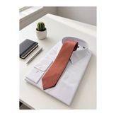 Sarar 7 cm Açık Kahverengi Saten Kravat