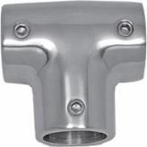 Saray 25 mm 90 Krom Te Bağlantı