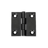 Saray Mat Siyah Krom Menteşe 50x50mm