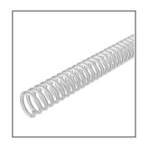 Sarff Plastik Helezon Spiral 8 mm Şeffaf 4:1 100LÜ