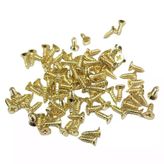 Sarı 1000 Adet Klips Vidası 2,2X6,5 Mm Yhb - Konik Başlı Kutu, Sandık, Ayak, Askı, Mini Vida