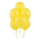 SARI METALİK BALON 10'LU