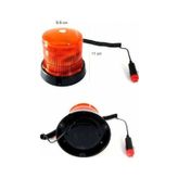 Sarı Tepe Lambası Mıknatıslı Çift Çakar 12 - 24 Volt