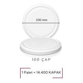 Sarkap 100 mm 16.200'lü Kavanoz Kapağı