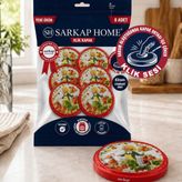 Sarkap Hijyenik Paketli 8'li 82 mm Klik Kavanoz Kapak - Sarı Şef - 001-Renkli