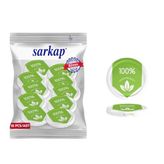 Sarkap Kavanoz Kapağı, 82mm, Hava Geçirmez, Sızdırmaz, Konserve için Uygun, 10'lu Paket (Vegan)