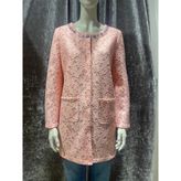 Sassofono Taşlı Ceket - Pembe - 40