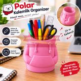 SATECHNOLOGY 3D Polar Kalemlik Organizer - Pembe