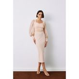 SATEEN-4019 Kalem Etek - Bej - 38