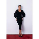 SATEEN-4019 Kalem Etek - Siyah
