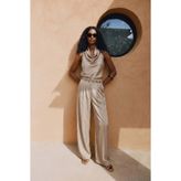 Sateen Aura Pantolon - Bej