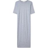 Sateen Elbise - Gri - 40