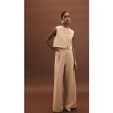 Sateen Lucy Pantolon - Bej