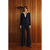 Sateen Sally Pantolon - Lacivert - 38