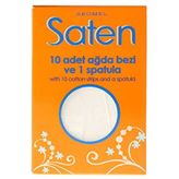 Saten 10'lu Ağda Bezi + Spatula