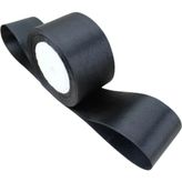 Saten Kurdele 6 cm Siyah 1 Metre