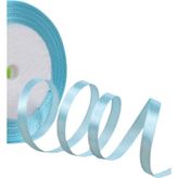 Saten Kurdele 6 mm Mint 1 Metre