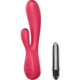 Satisfyer Mono Flex Telefon Kontrol Rabbit Vibratör+mini Vibratör