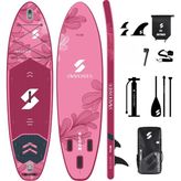 SavaBoards Bloom Paddle Board - Pembe